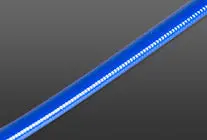 Solid Blue Pvc Covered Brake Hose - Variation 1 1