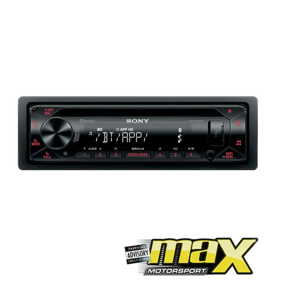 Sony Mex-N4300bt Mp3 Receiver With Bluetooth & Usb 1