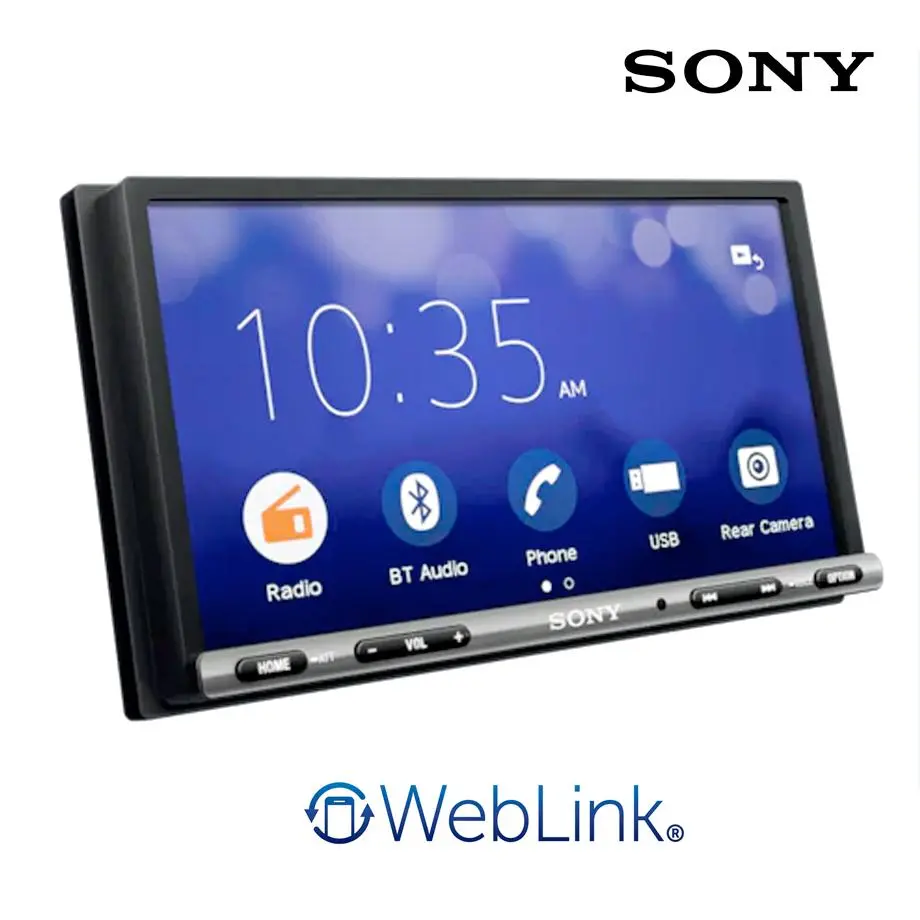 Sony Xav-3500 6.95" Double Din Bluetooth Media Reciver With Weblink Cast 1