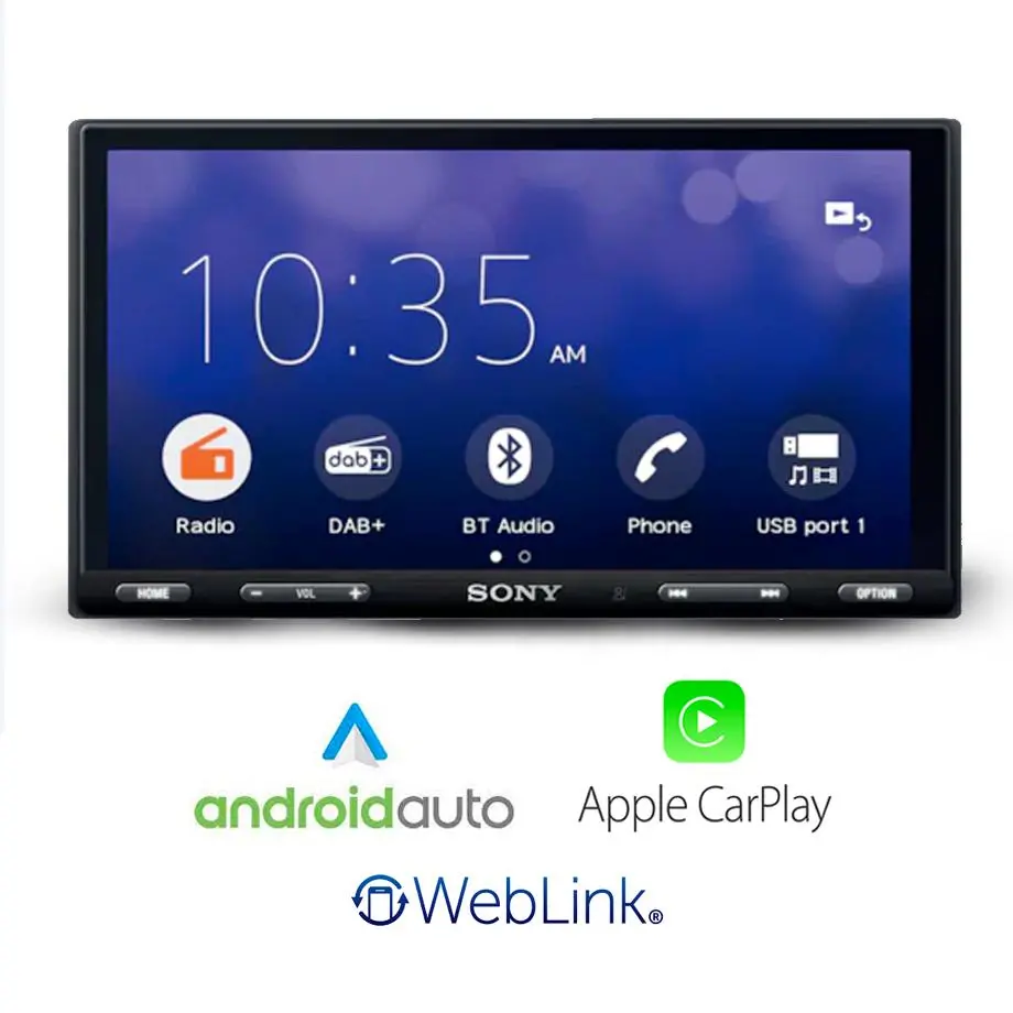 Sony Xav-Ax5550d 7 Inch Double Din Media Player With Android Auto & Apple Car Play 1