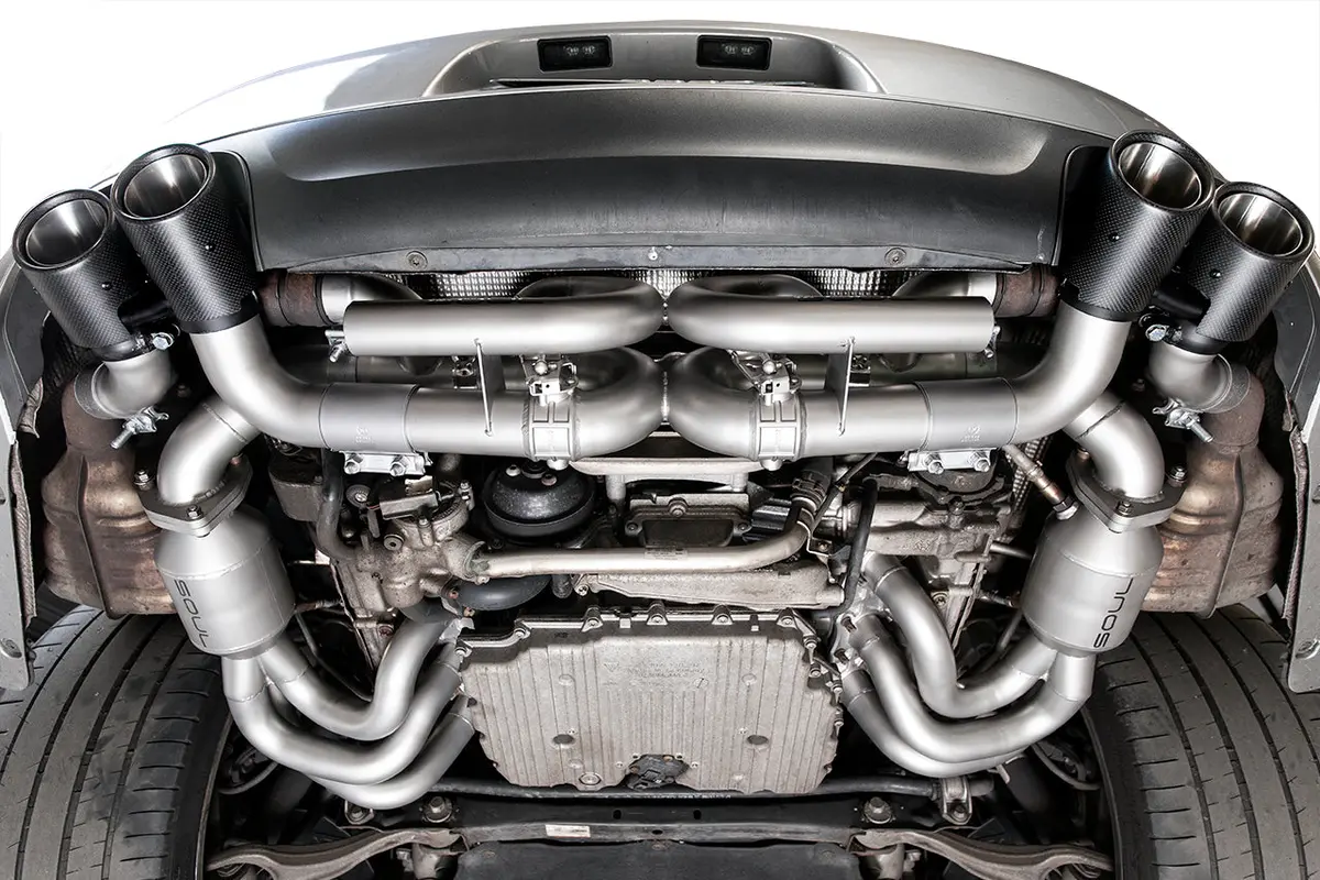 Soul 12-16 Porsche 991.1 Carrera Base (Without Pse) Street Package - Cf Tips - W/ Valve Controller 1