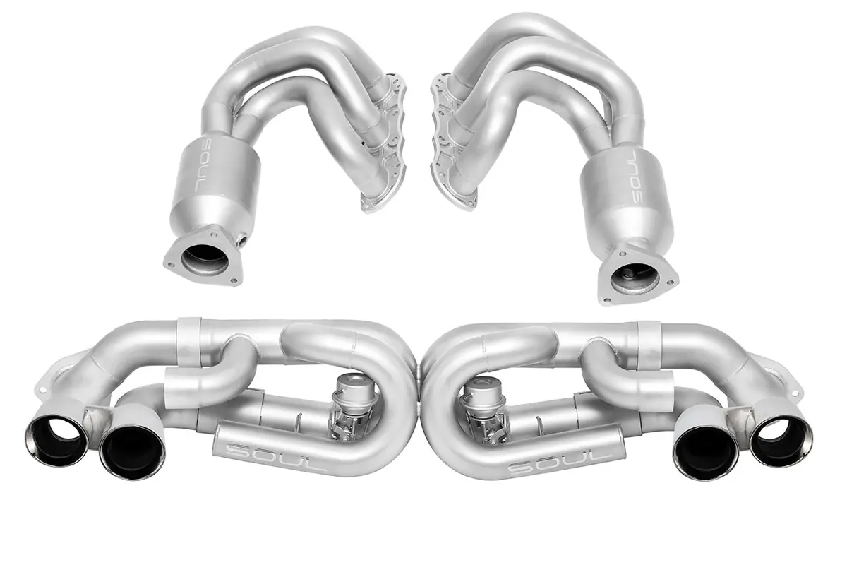 Soul 12-16 Porsche 991.1 Carrera Base / S / Gts (W/ Pse) Street Package - Pol. Chrome Tips W/ Vc 1