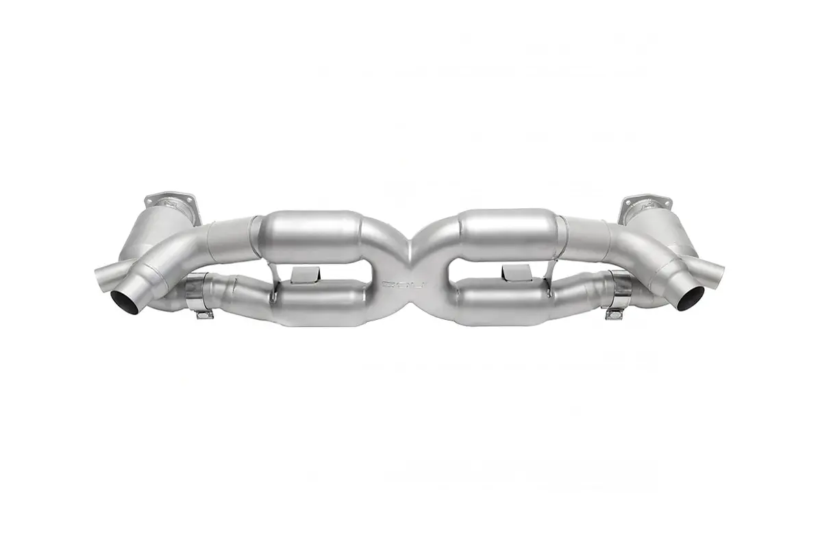 Soul 13-19 Porsche 991.1 Turbo Sport X-Pipe Exhaust - Reuse Factory Tips 1
