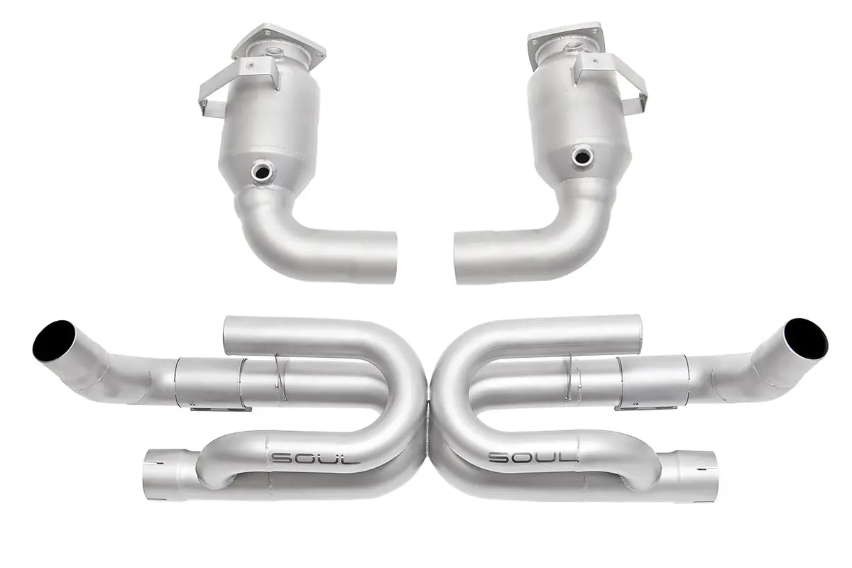 Soul 17-19 Porsche 991.2 Carrera Base Non-Pse Street Pkg (Perf. Exhaust W/ Dts + Cats) No Tips 1