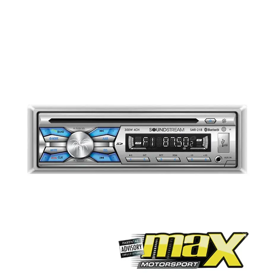 Soundstream Smr-21B Cd/Mp3/Usb Marine Media Player With Bluetooth 1