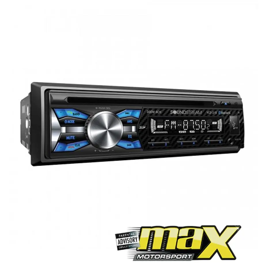 Soundstream Vcd-21B Cd Player + Bluetooth 1