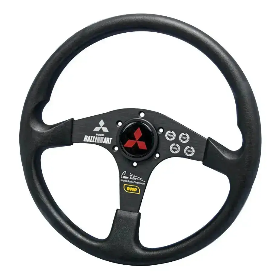 Omp Rally Style Steering Wheel (350Mm) 1