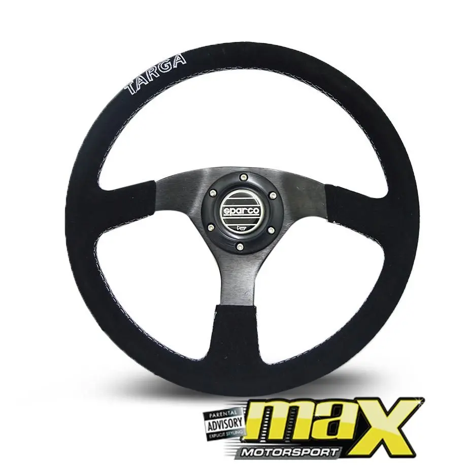 Sparco Racing Style Suede Steering Wheel 1