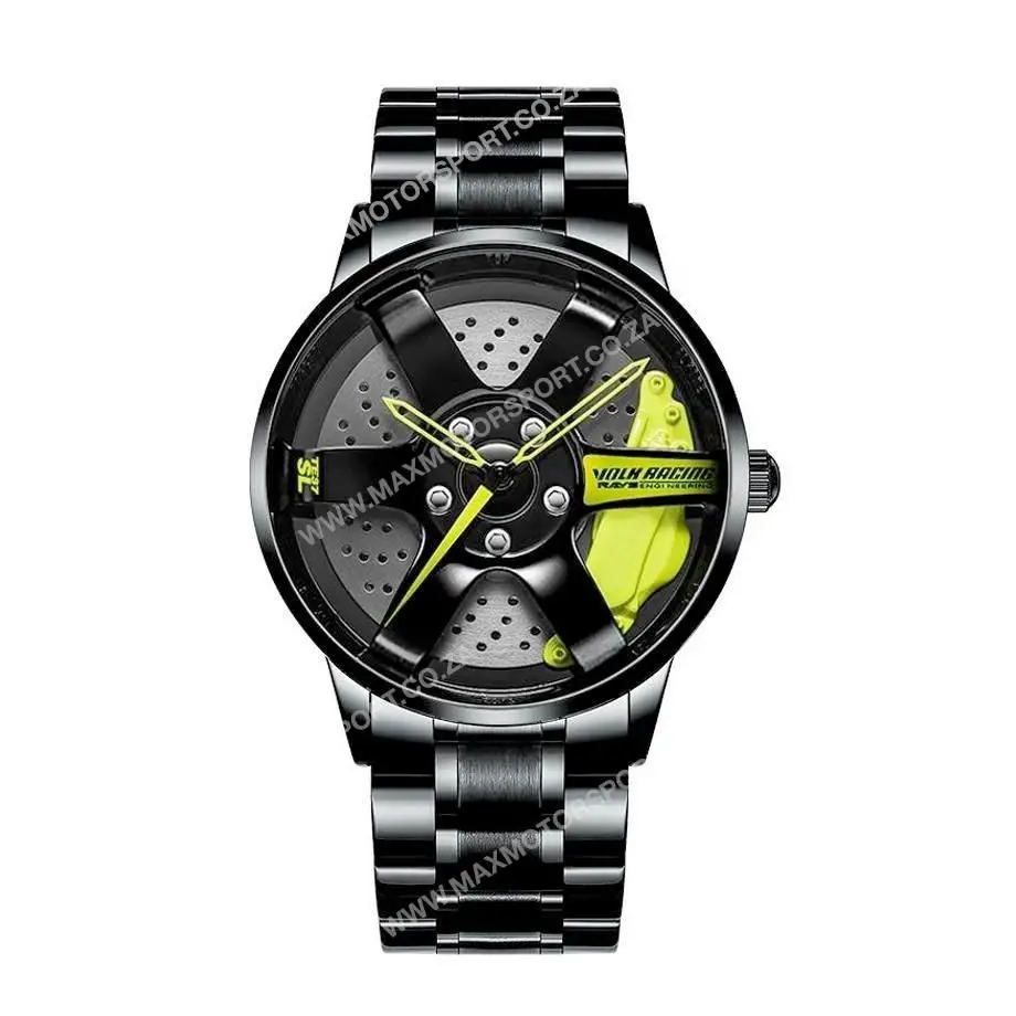 Sports Car Rim Wheel Watch - Rays Volk Te37 1