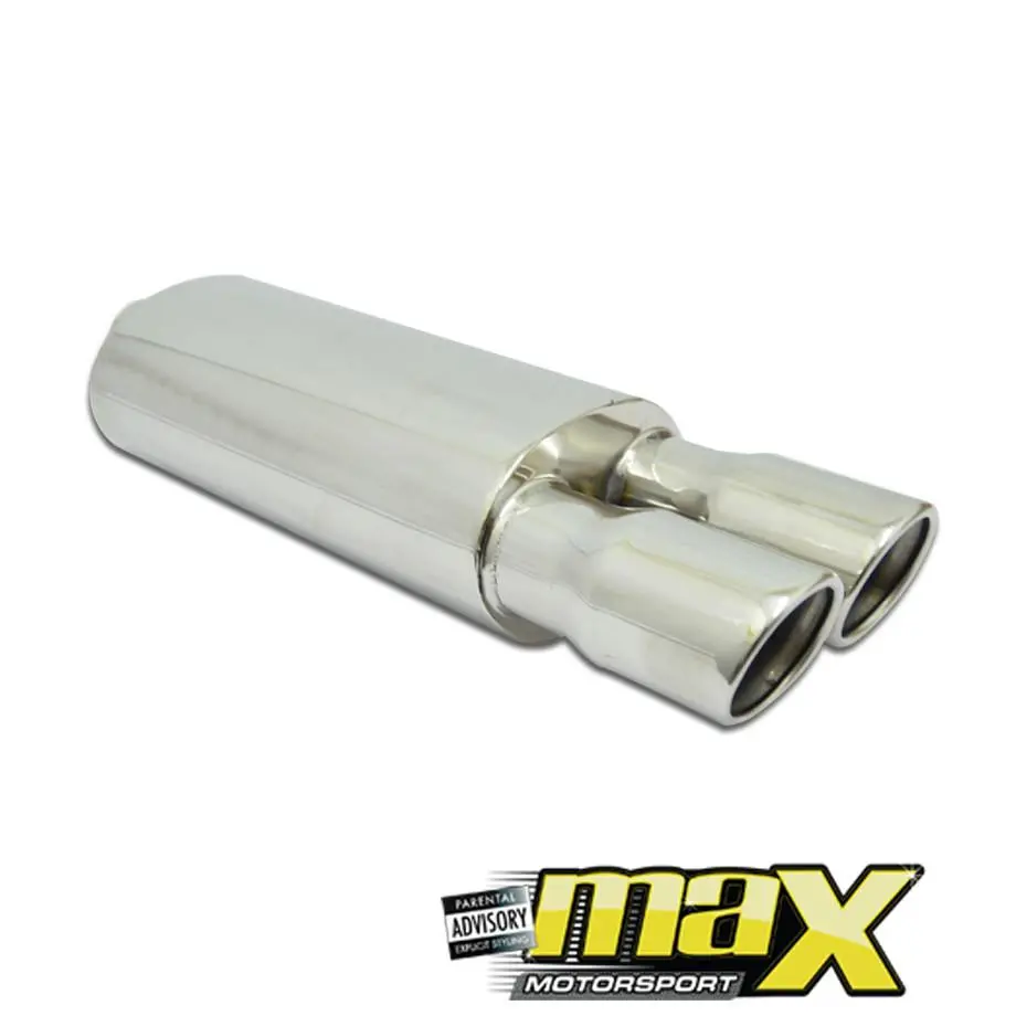 Stainless Steel Bullet Back Box With Double Round Tail Piece 1