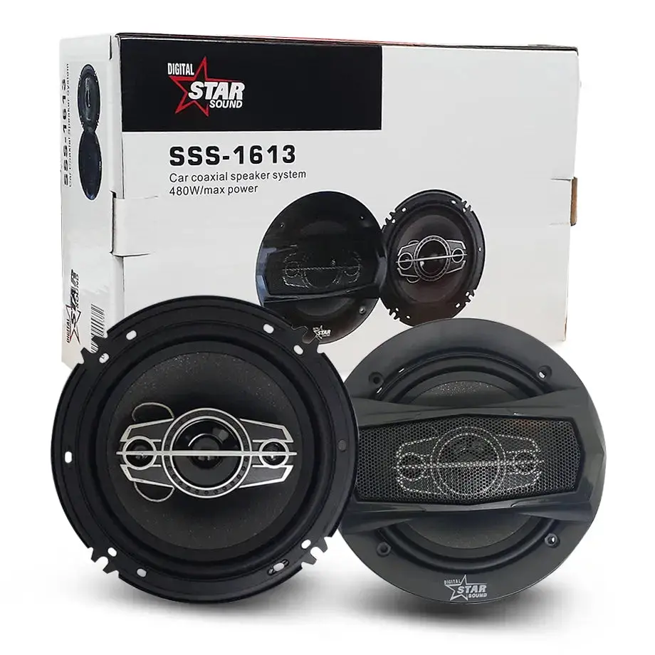 Star Sound Sss-1613 6" 3-Way Mids (480W) 1