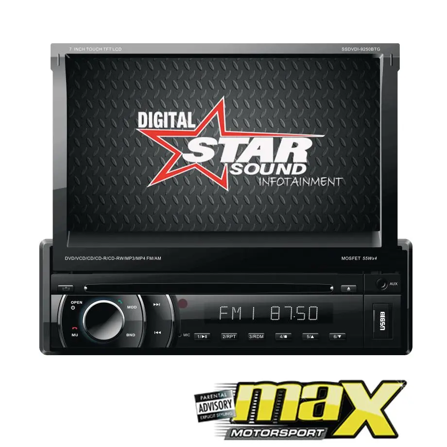 Star Sound 7" In-Dash Dvd/Mp3 Multimedia Player With Gps 1