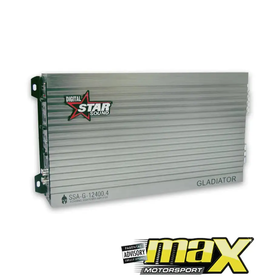 Star Sound Gladiator Series 4-Channel Amplifier (12400W) 1