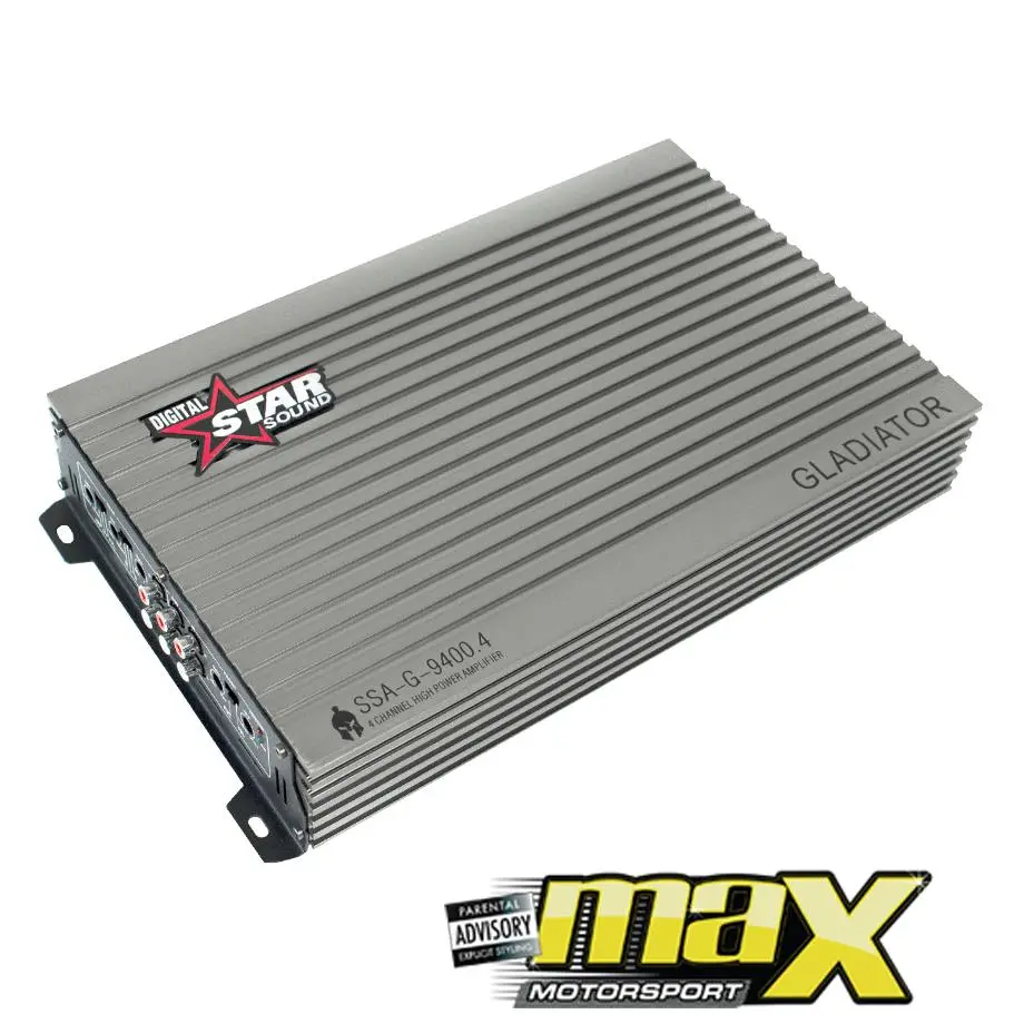 Star Sound Gladiator Series 4-Channel Amplifier (9400W) 1