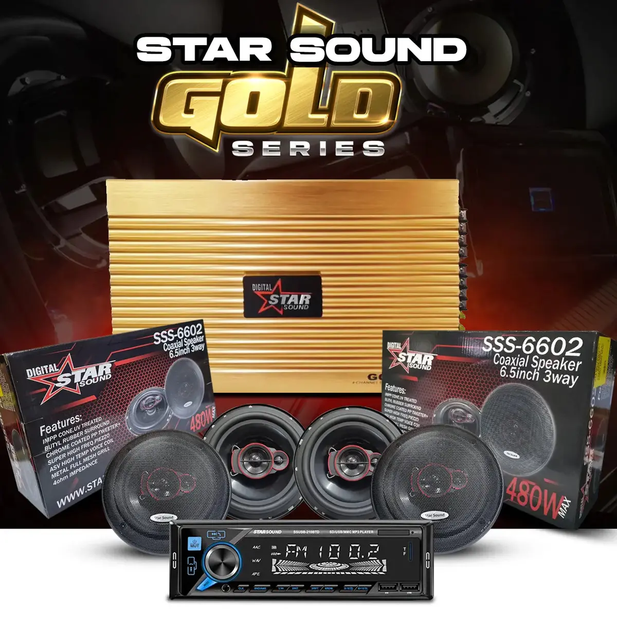 Star Sound Gold Series Audio Combo 1