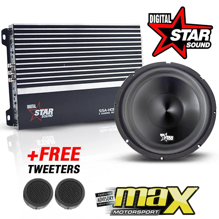 Star Sound Hornet Combo +Free Tweeters 1