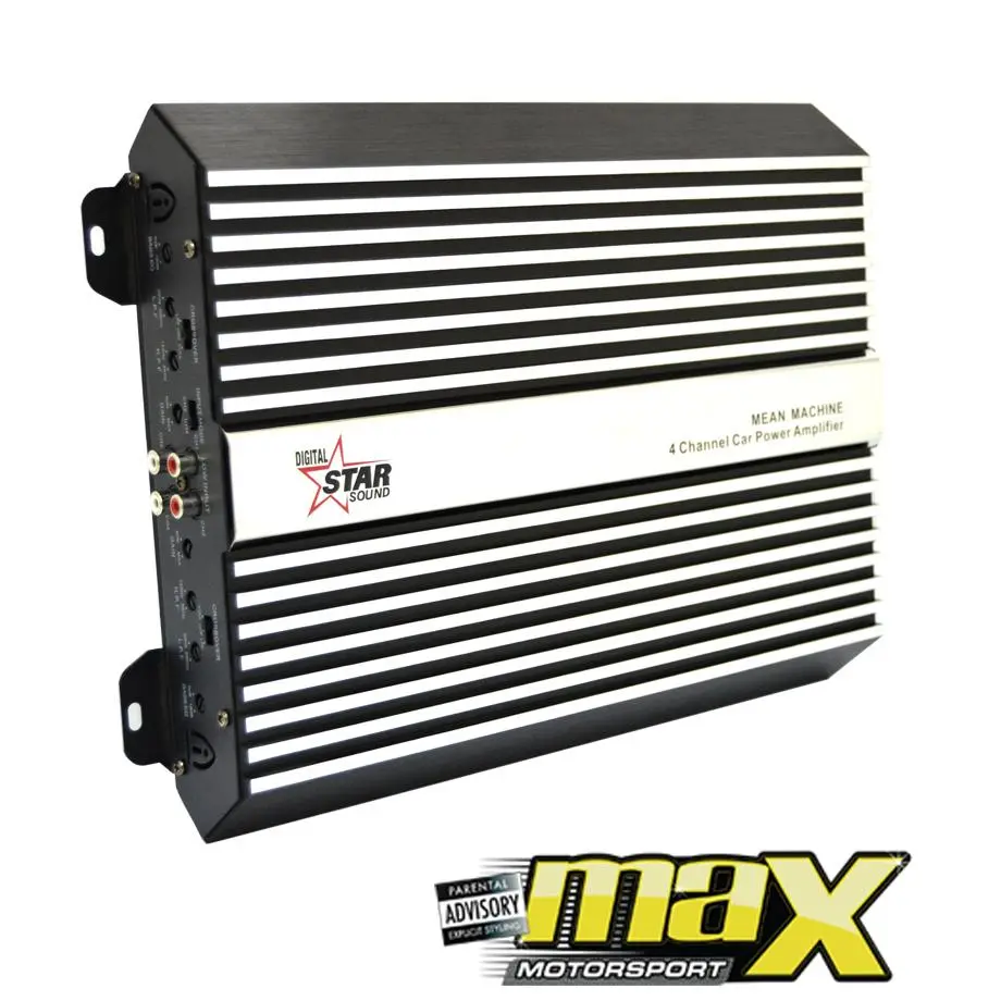 Star Sound Mean Machine Series Amplifier 7500W 4 Channel 1