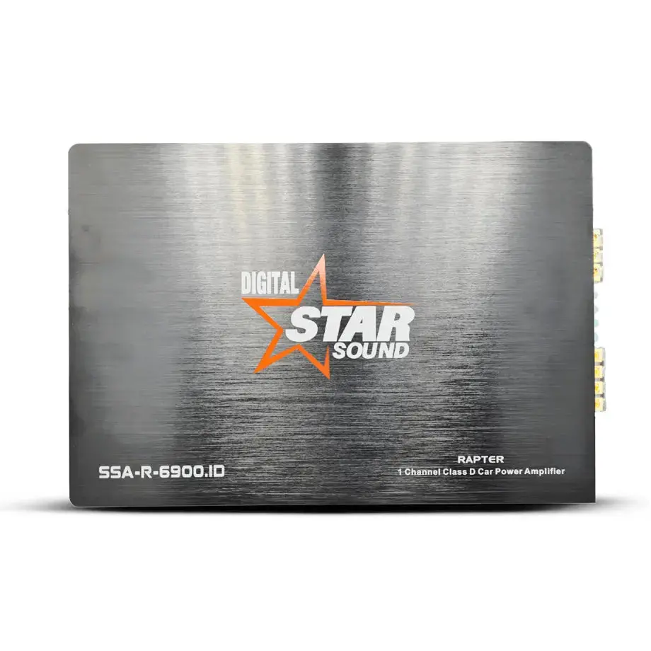 Star Sound Ssa-R-6900.1 Rapter Series Monoblock Amplifier- 6900W 1