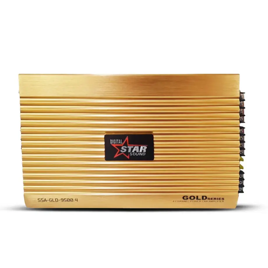 Star Sound Ssa-Gld-9500.4 Gold Series 4-Channel Amplifier (9500W) 1