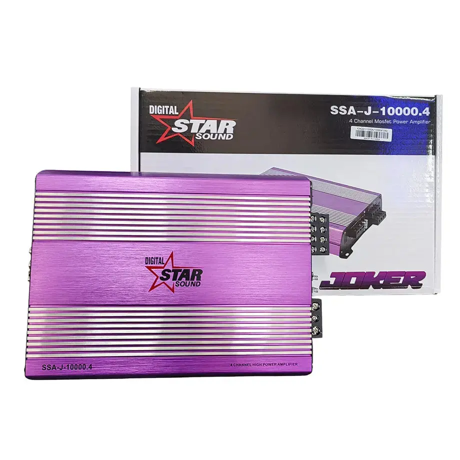 Star Sound Ssa-J-10000.4 Joker 4-Channel Amplifier (10 000W) 1
