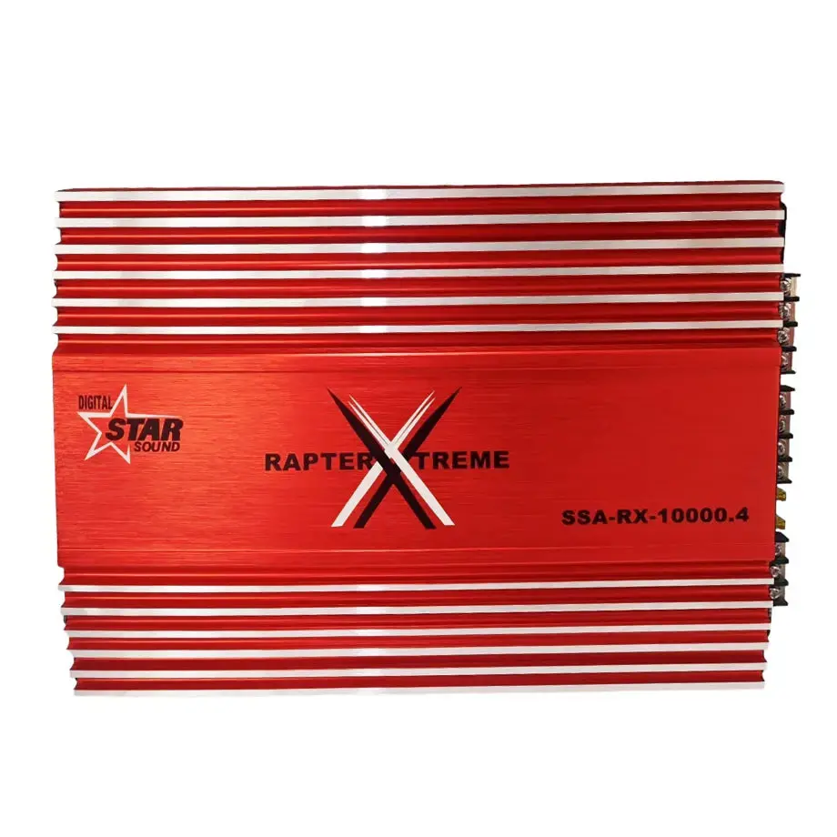 Star Sound Ssa-Rx-10000.4 Rapter Xtreme 4-Channel Amplifier (10000W) 1
