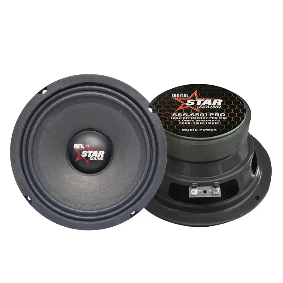 Star Sound Sss-6501Pro 6.5” Pro Series Mids (650W) 1