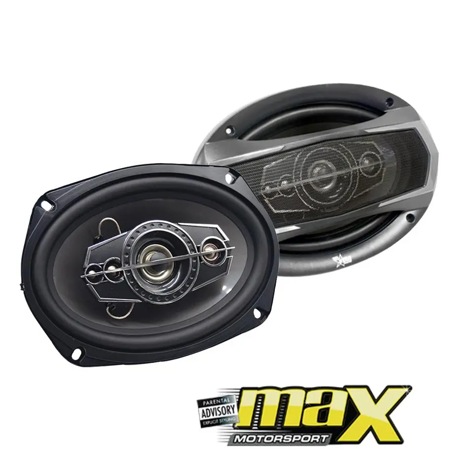 Star Sound Sss-6952 5-Way 6X9" Speakers (500W) 1