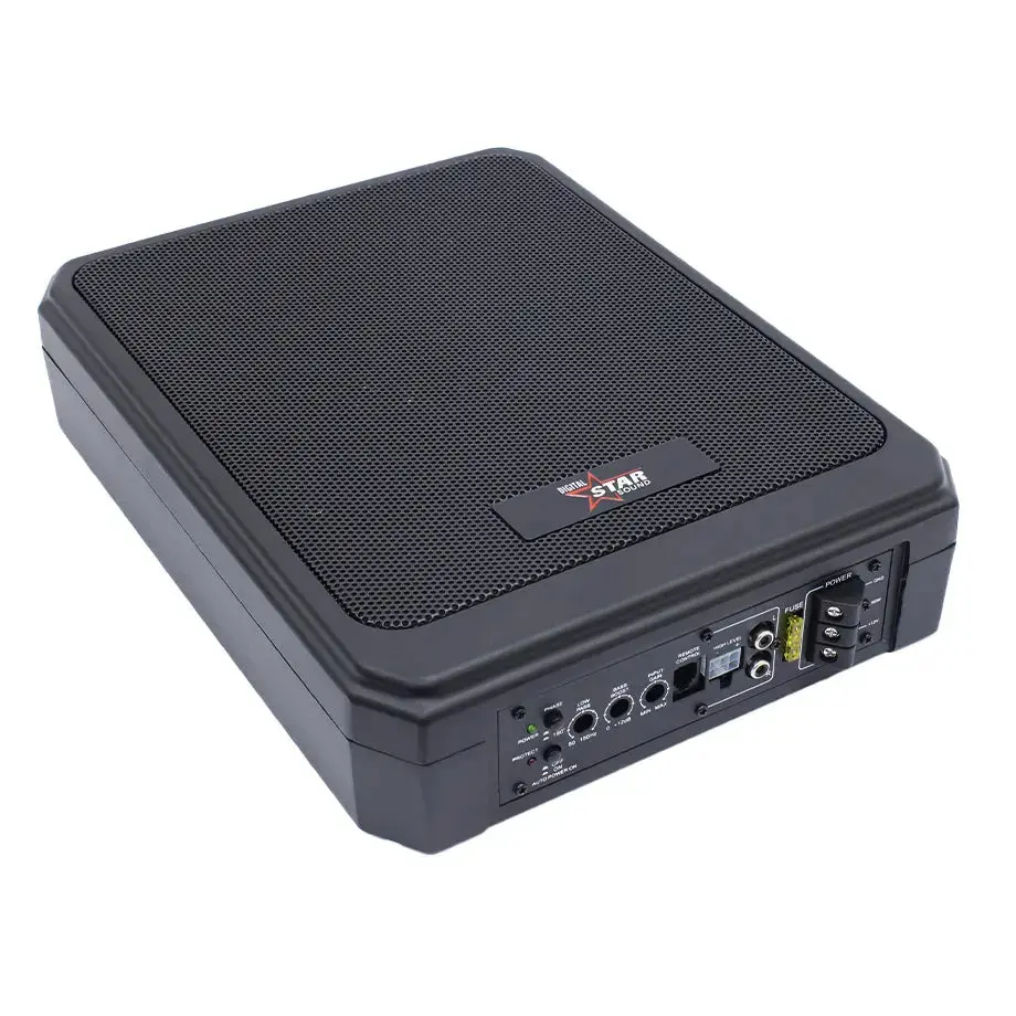 Star Sound Ssw-F10a-4700 10″ Compact Amplified Active Subwoofer 1