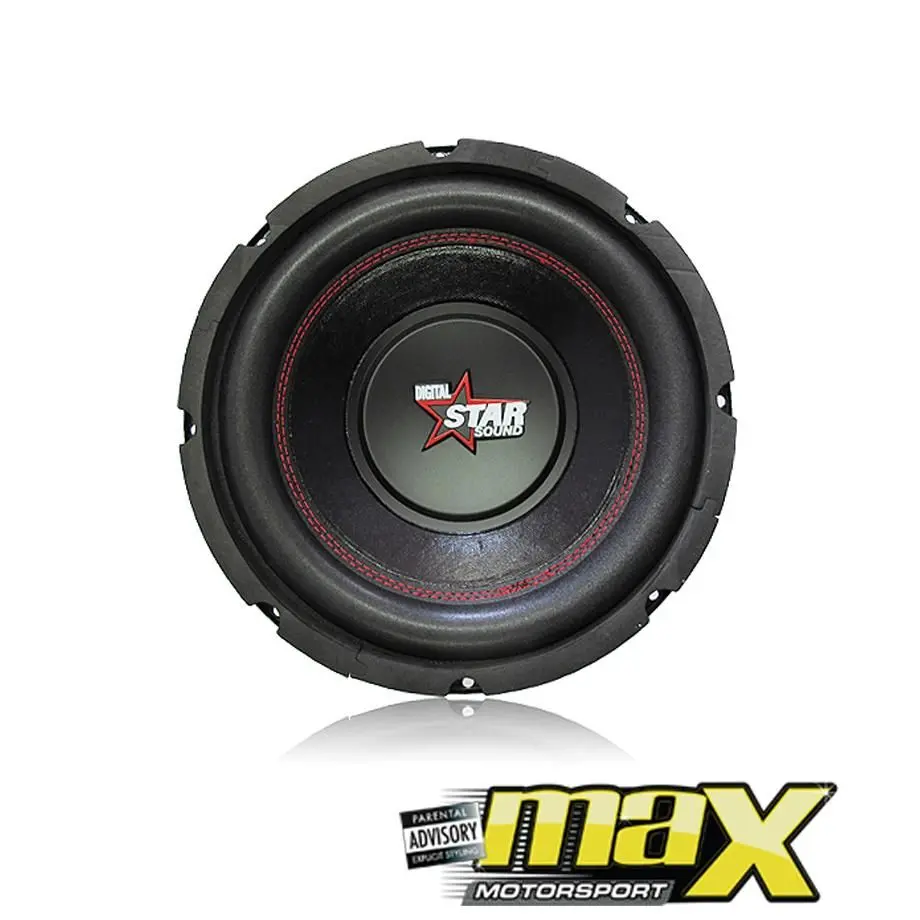 Star Sound Ssw-Ko10-2100 10" Svc Subwoofer 2100W 1