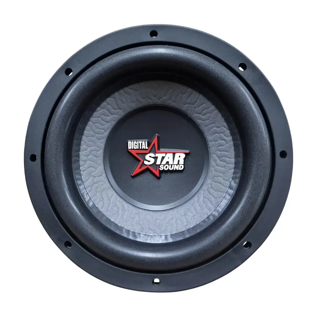 Star Sound Ssw-S10-13200D4 10" Grey Cone D4 Dvc Subwoofer - 13200W 1