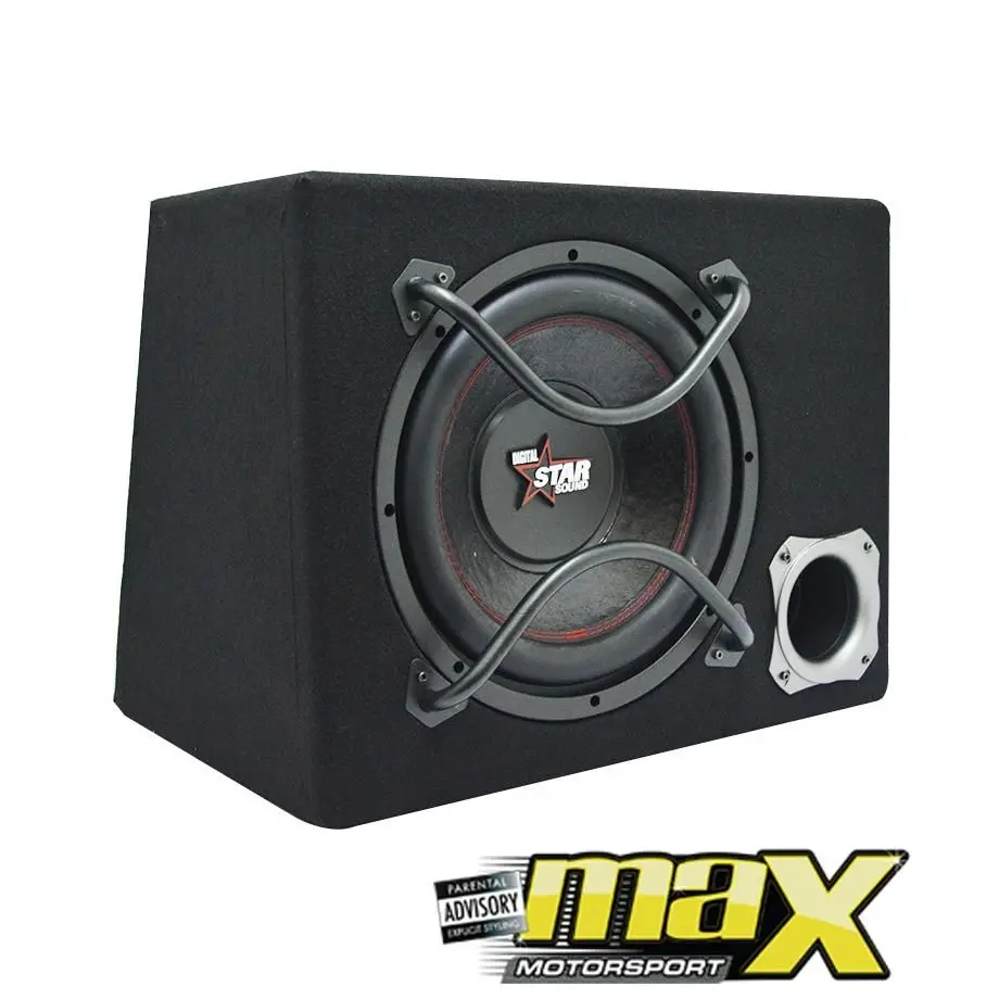 Star Sound Whip Series 12" Svc Single Enclosure Subwoofer Box 1