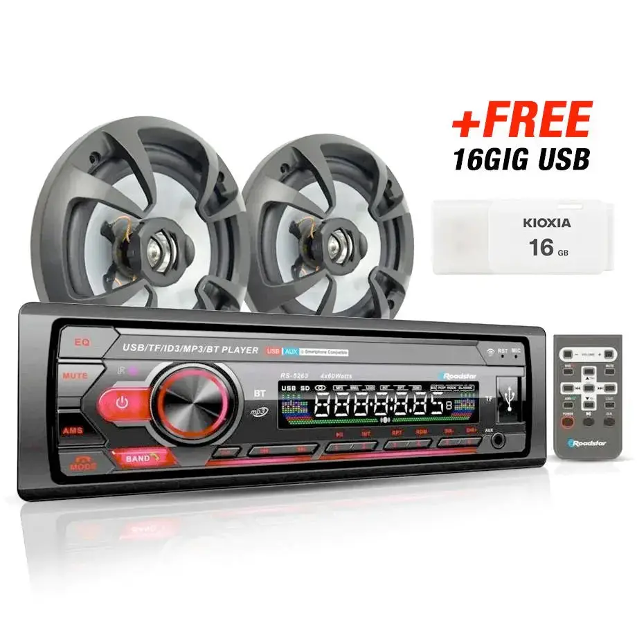 Kick Start Car Audio Combo +Free Usb 1