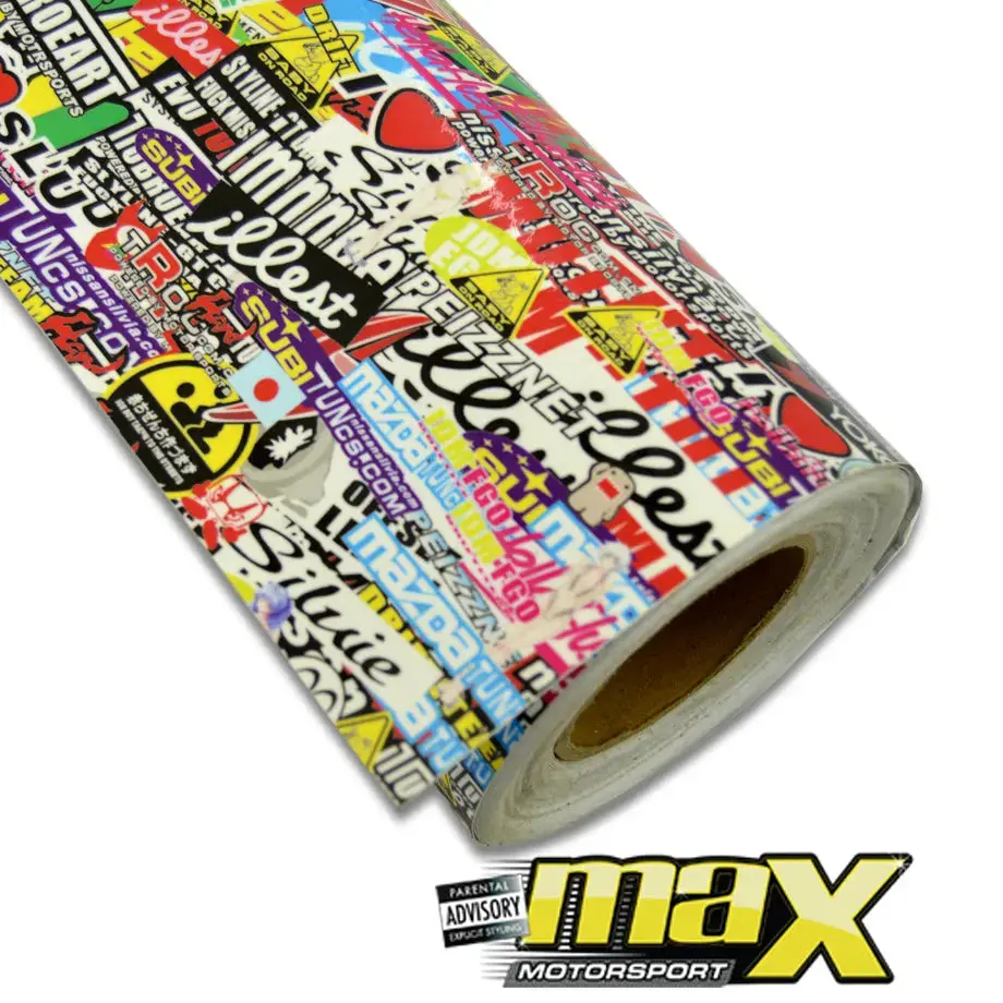 Sticker B-Omb Vinyl Wrap (1M X 1.5M) 1