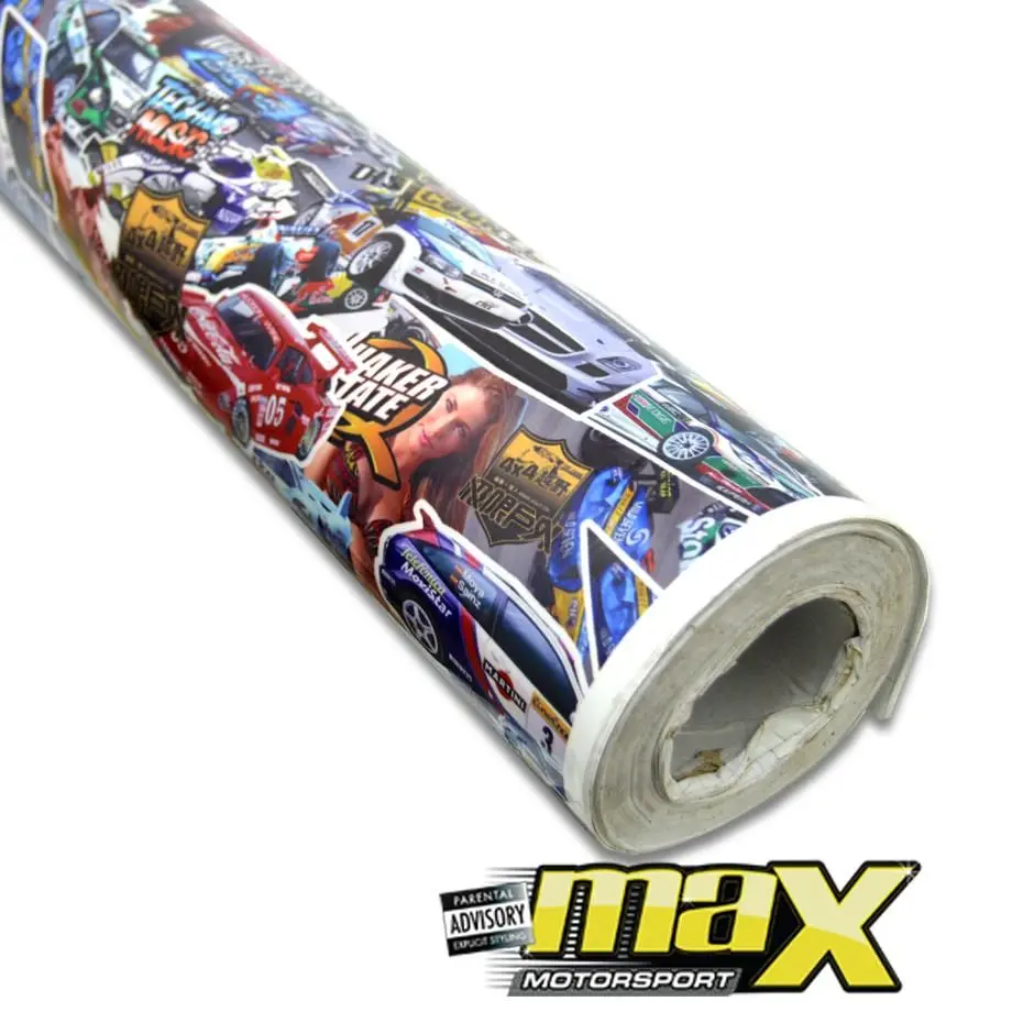 Sticker B-Omb Vinyl Wrap (1M X 1.5M) 1