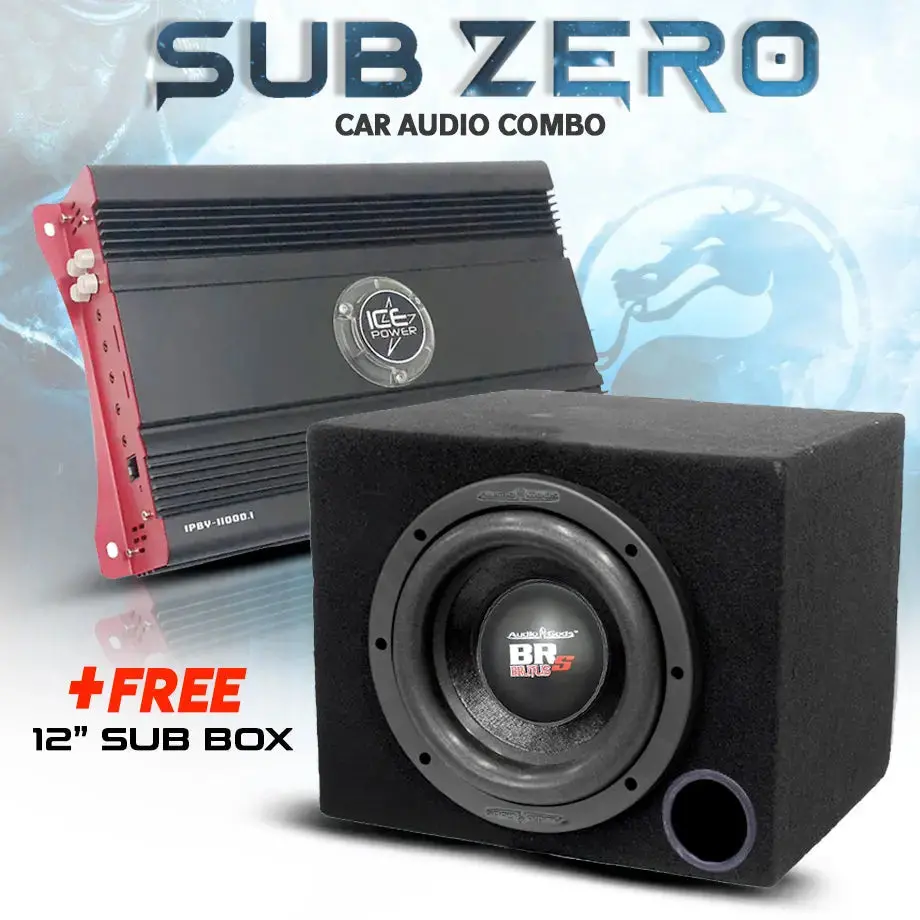 Sub-Zero Car Audio Combo +Free Sub Box 1