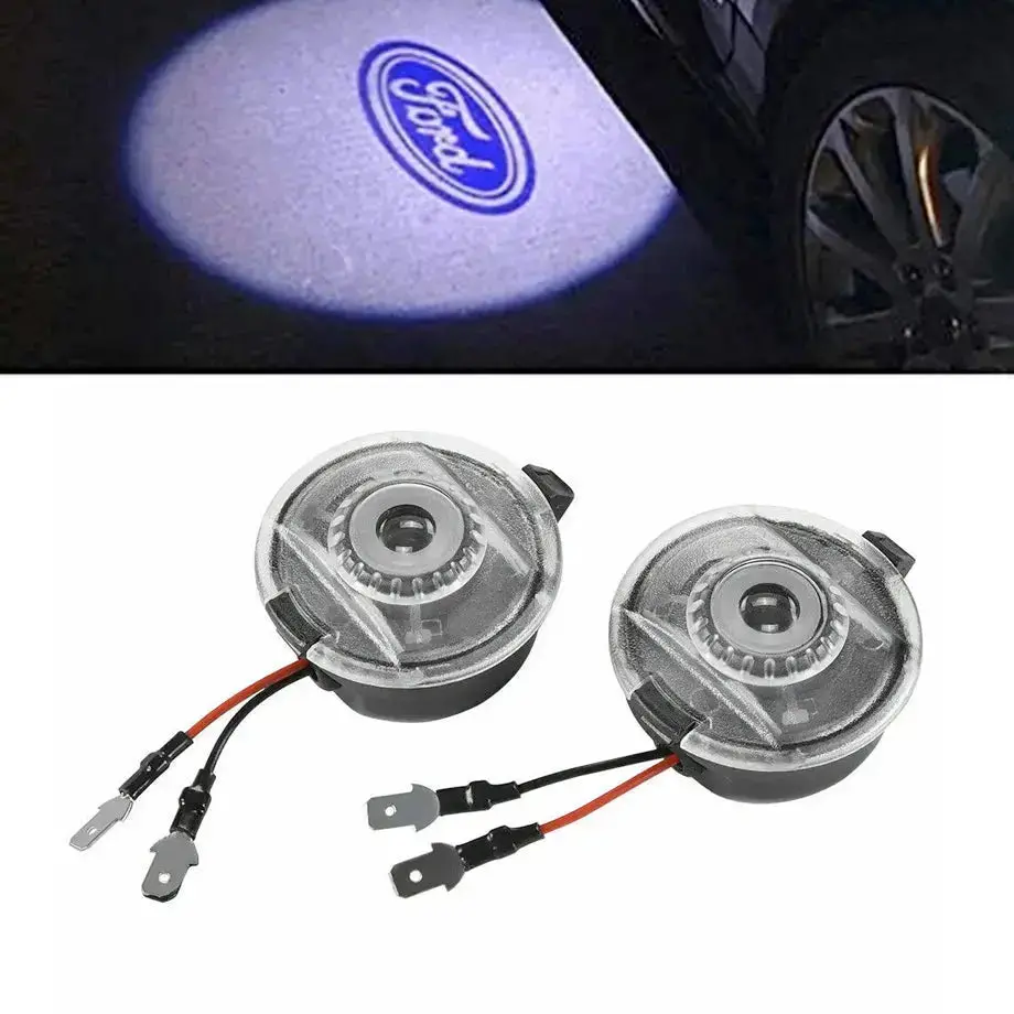 Suitable To Fit - Everest (15-20) Side Mirror Led Projector Puddle Light With Logo 1