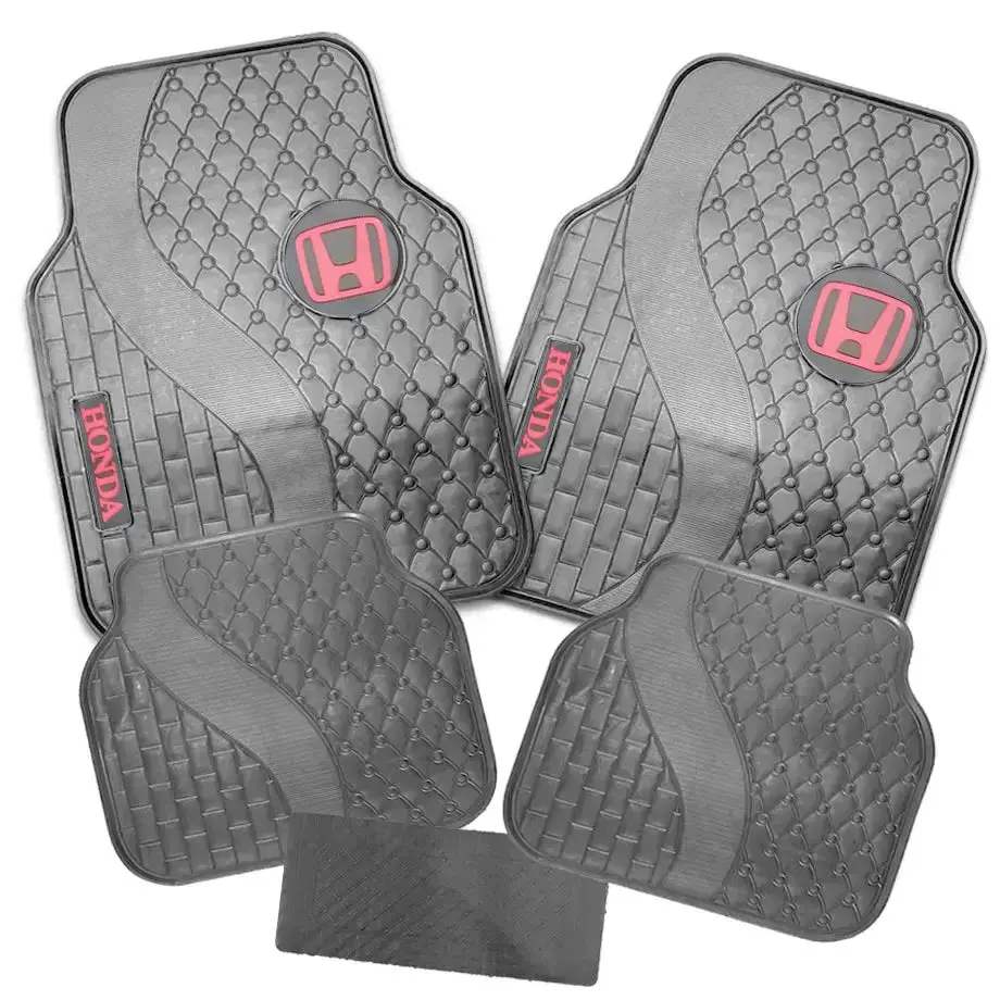 Suitable To Fit - Honda 5-Piece Rubber Car Mats 1