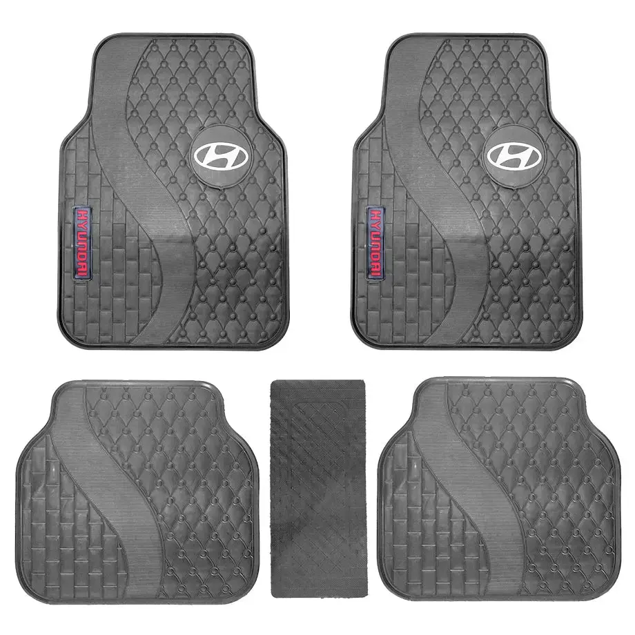 Suitable To Fit - Hyundia 5-Piece Rubber Car Mats 1
