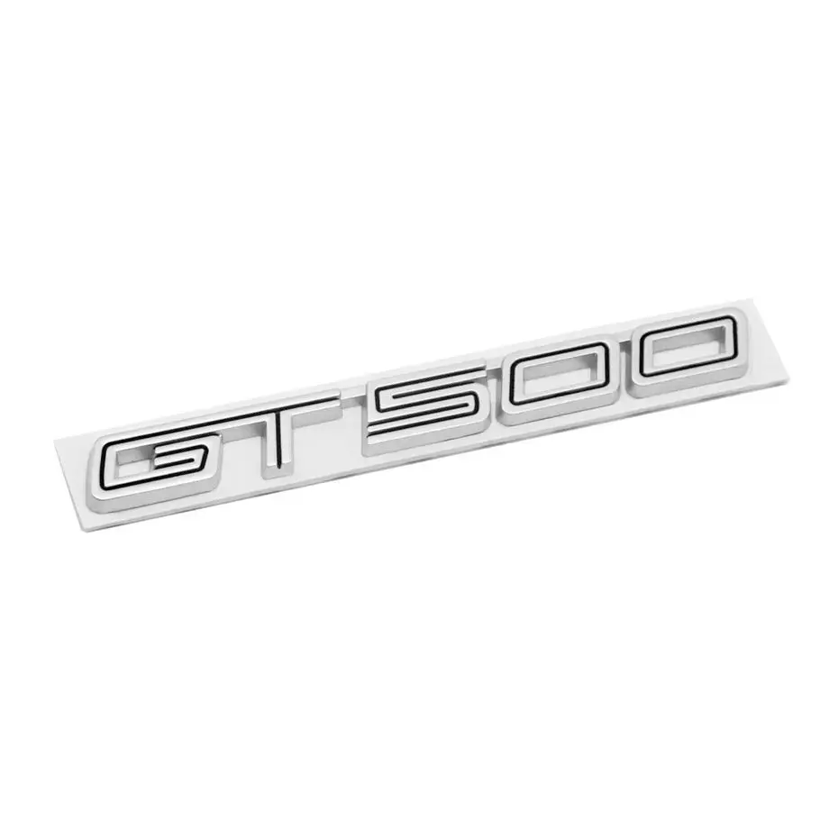 Suitable To Fit - Mustang Gt500 Fender Emblem Badge (Black) 2