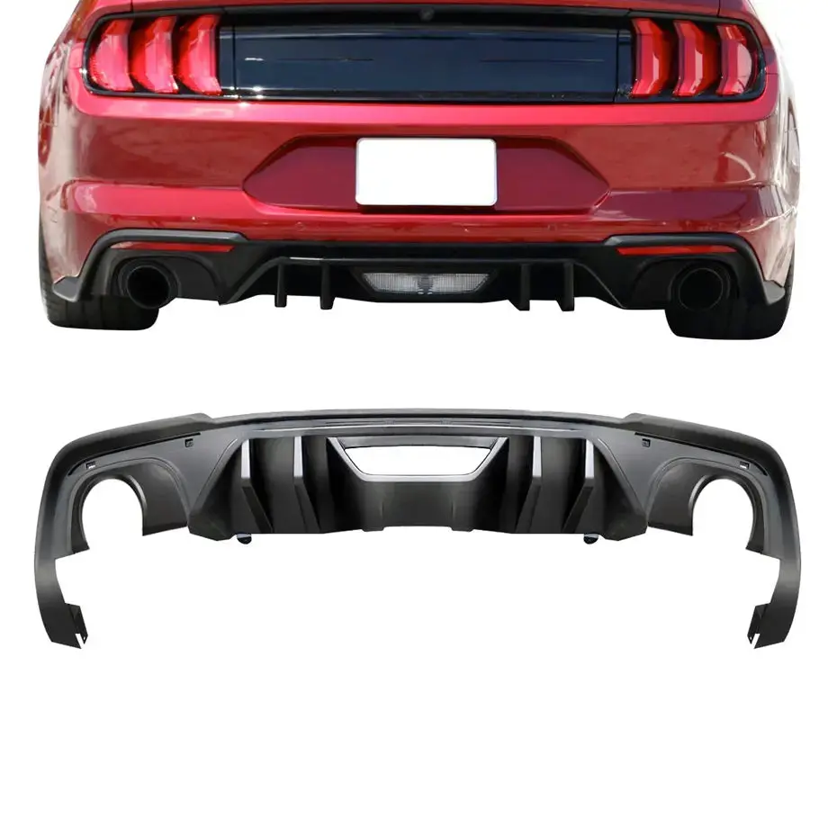 Mp Concepts - Mustang (18-23) R-Series Style Rear Bumper Diffuser 1