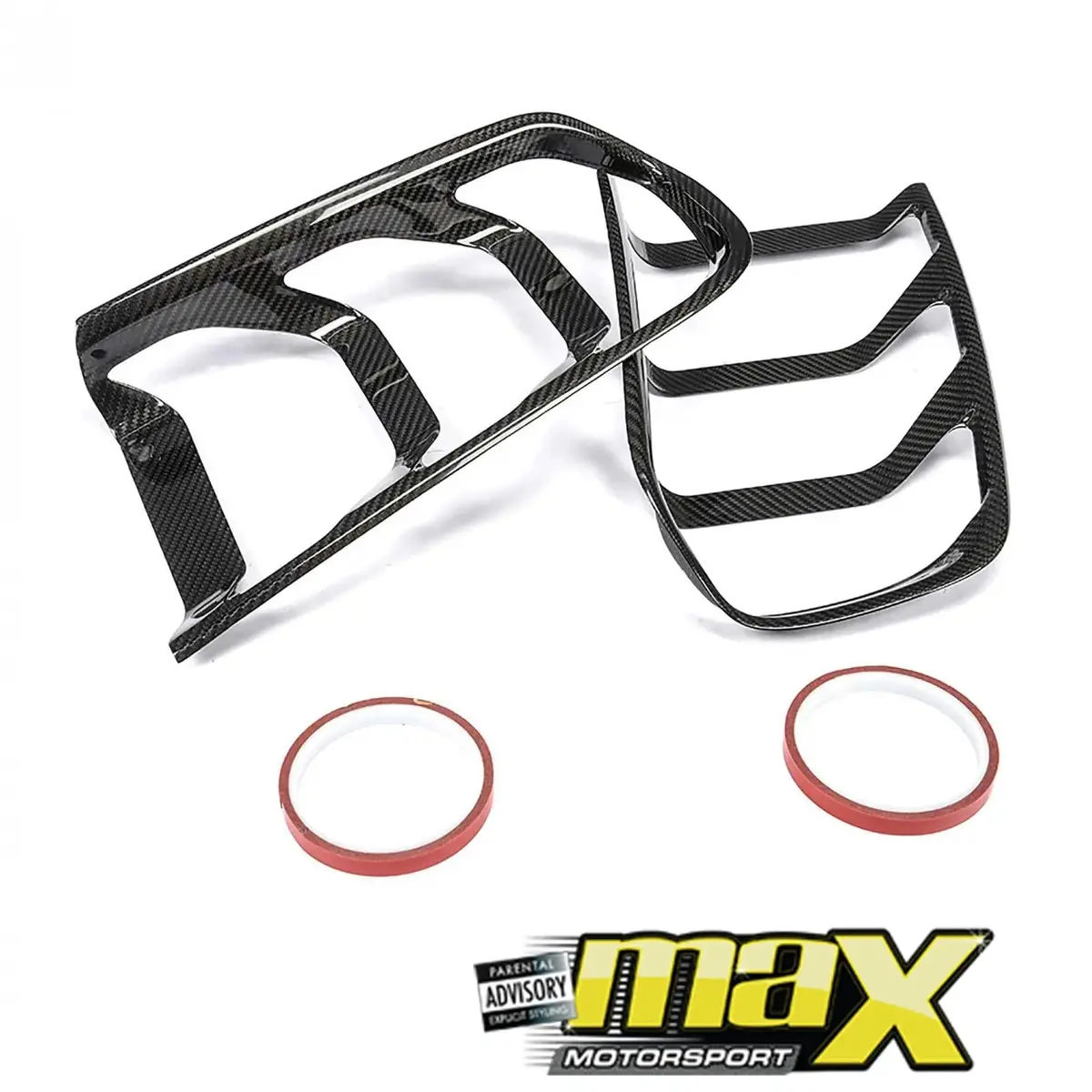 Suitable To Fit - Mustang (2015-On) Carbon Fibre Tail Light Cover 1