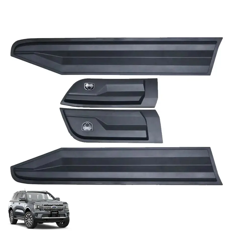 Suitable To Fit - Next Gen Everest (22-On) Smooth Plastic Door Moulding 1