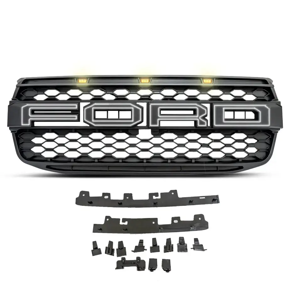 Suitable To Fit - Next Gen Ranger Base Model / Xl (22-On) Led Upgrade Grille 1