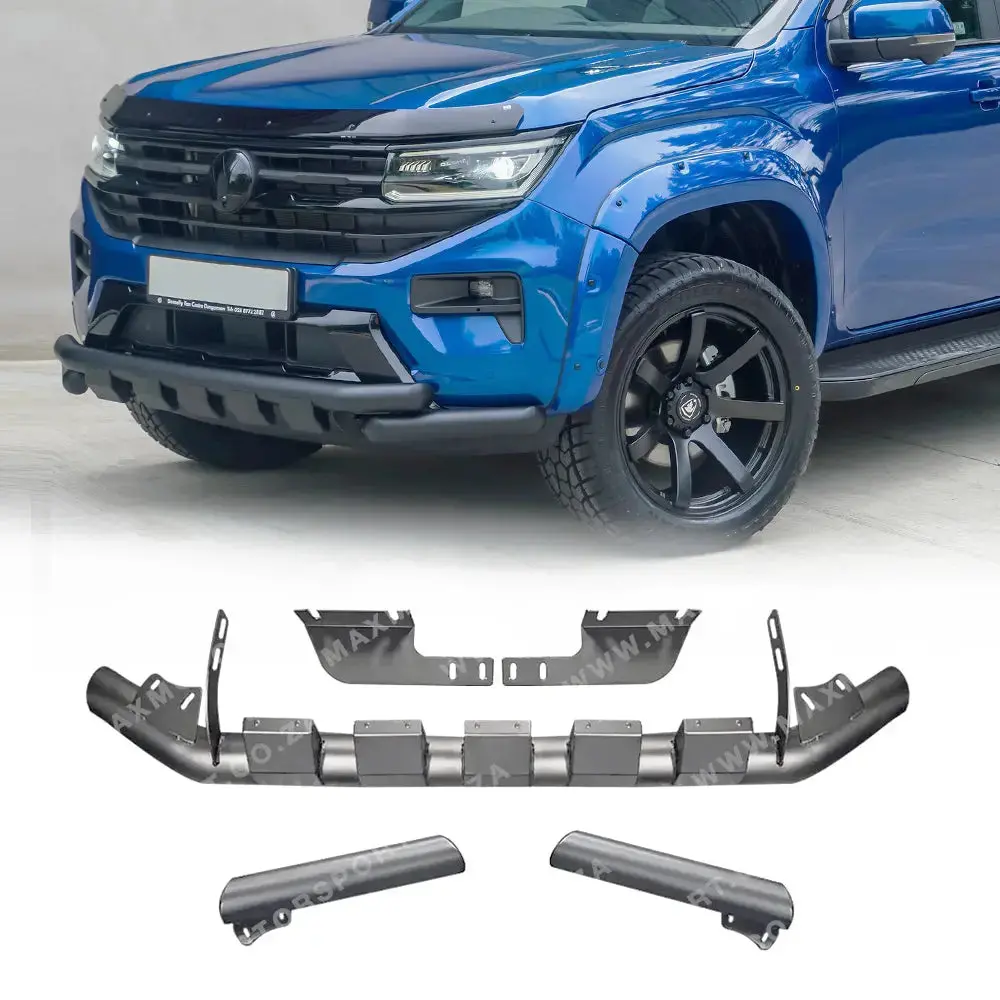Suitable To Fit - Amarok (22-On) Matte Black Lower Nudge Bar 1