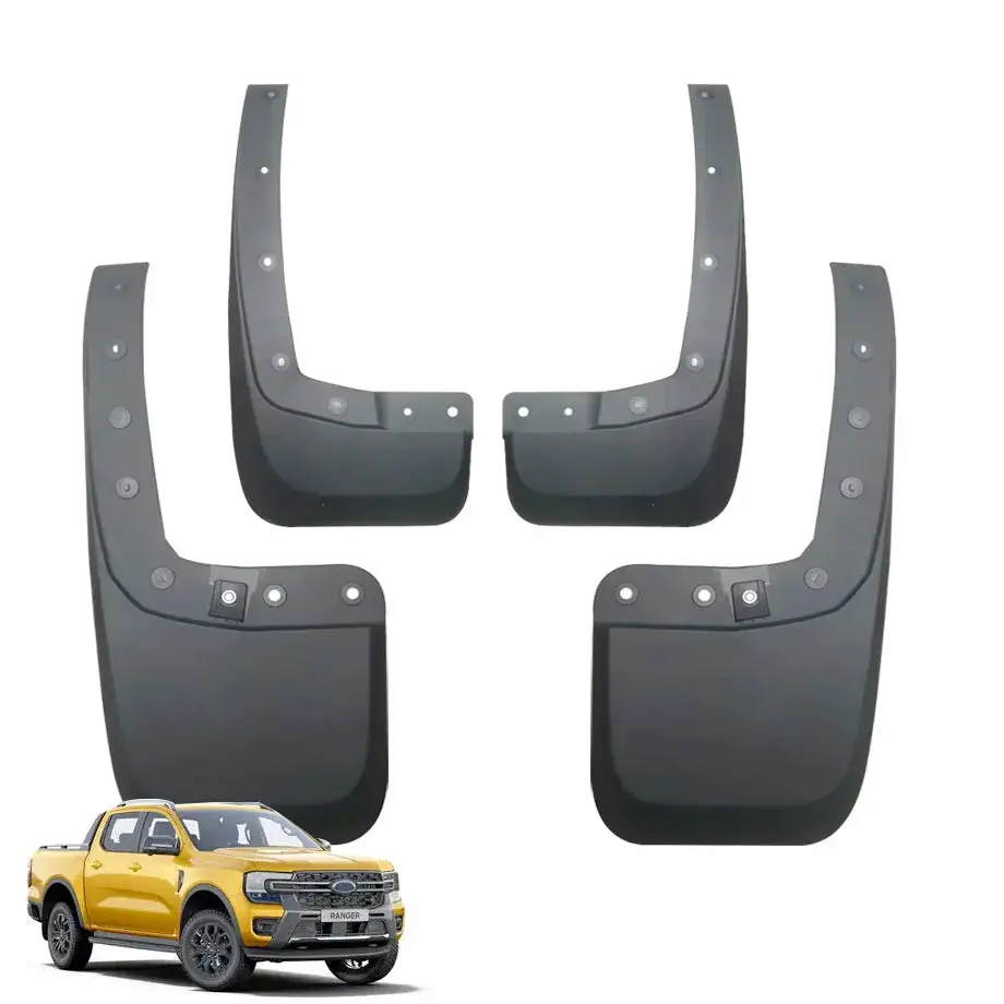 Suitable To Fit - Ranger Next Gen (22-On) Plastic Molded Mud Flaps (4Pc) 1