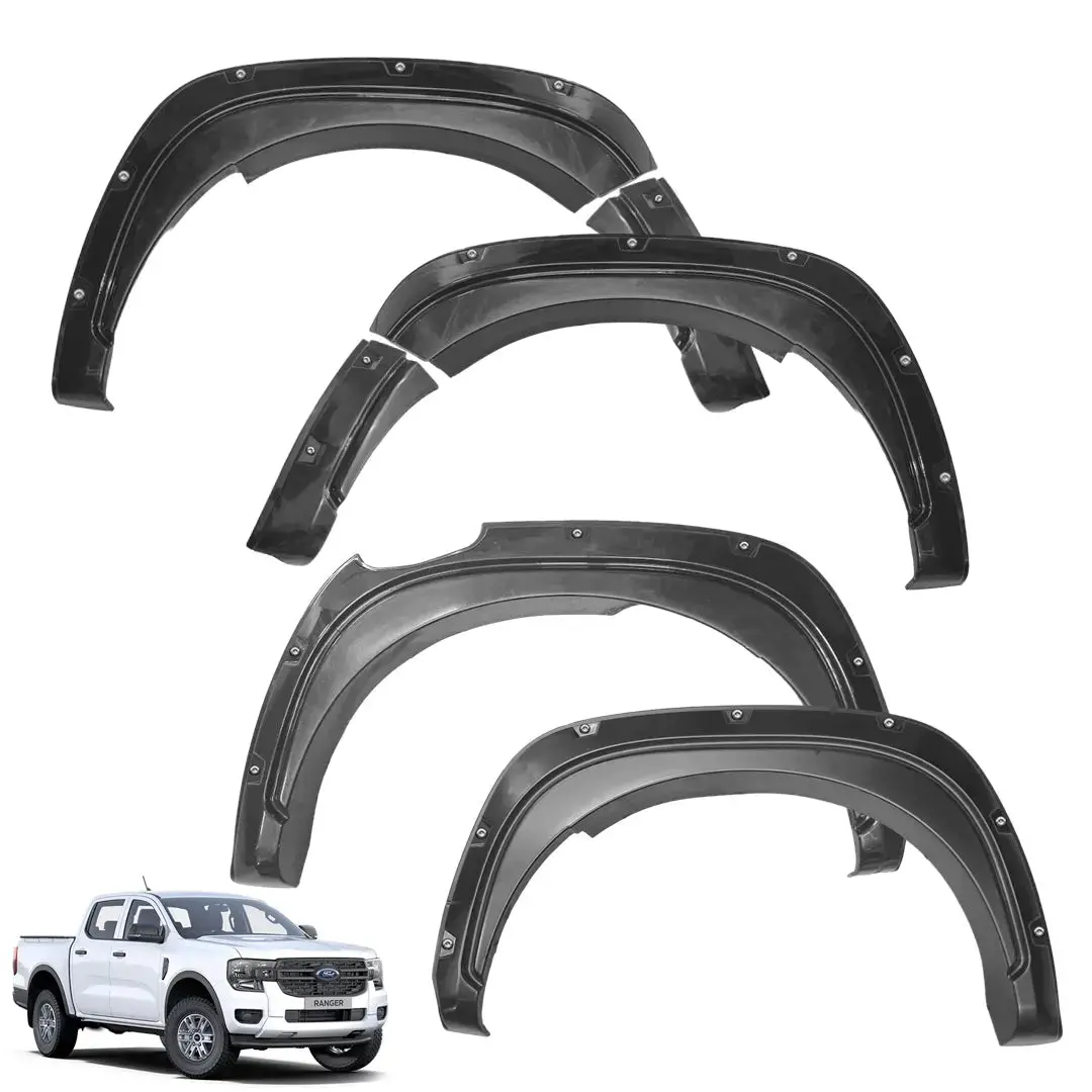 Suitable To Fit - Ranger Next Gen (22-On) Smooth Plastic Studded Wheel Arch (6 Inch) 1