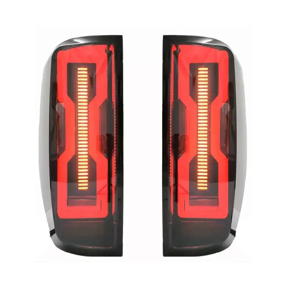 Suitable To Fit -  Ranger T6/T7/T8 Raptor F150 Style Smoked Black Led Taillights (12-22) 1