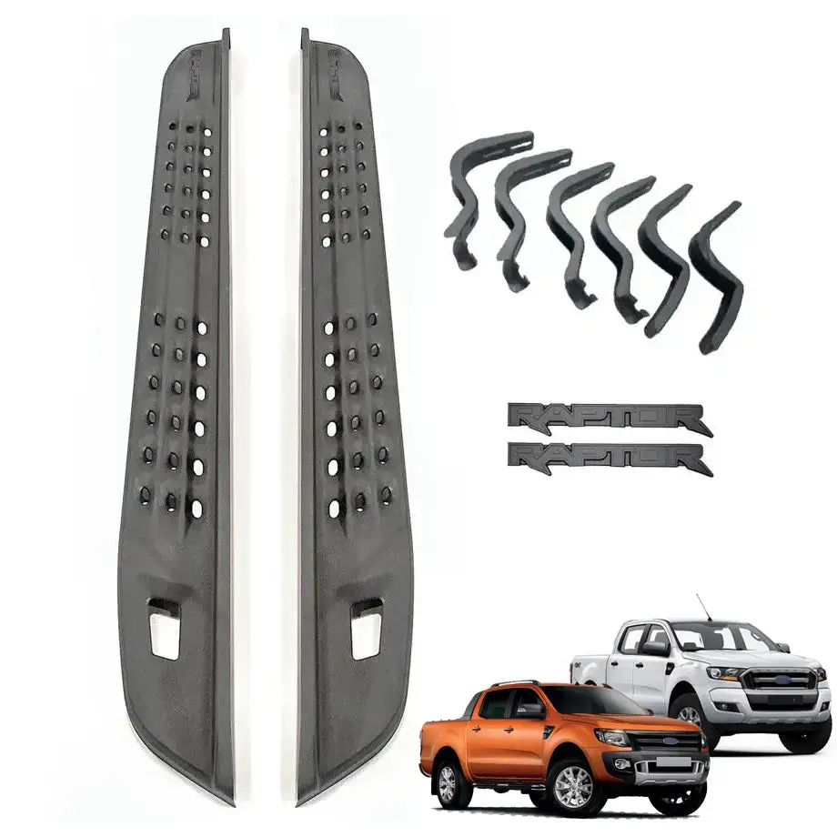 Suitable To Fit - Ranger T6/ T7 / T8 (12-21) Raptor Style Side Steps 1