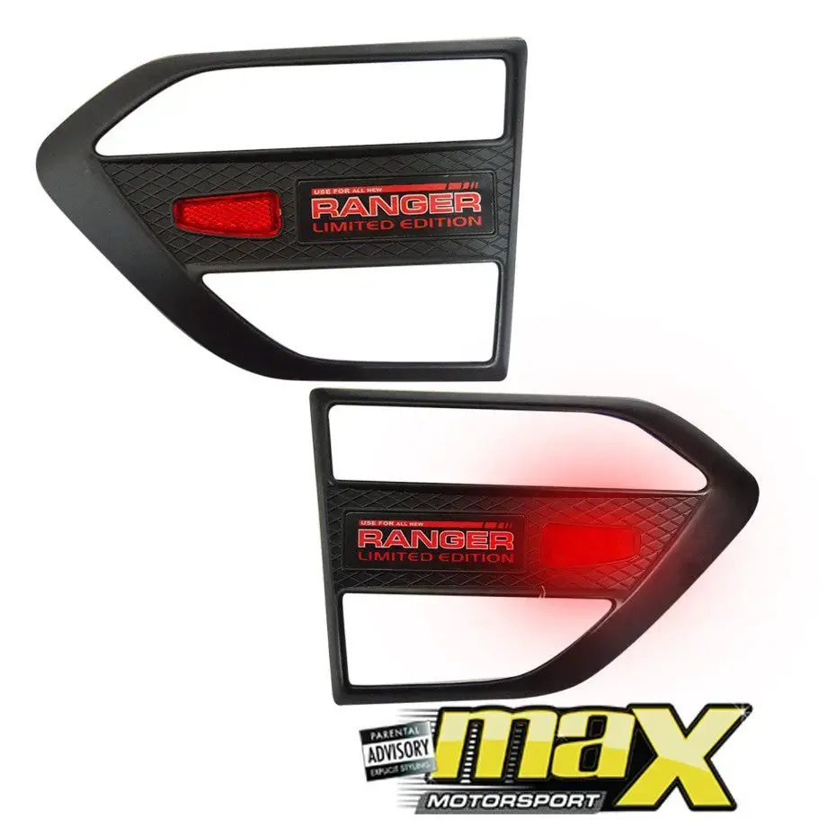 Suitable To Fit Ranger T7 Led Side Fender Vent With Logo 1