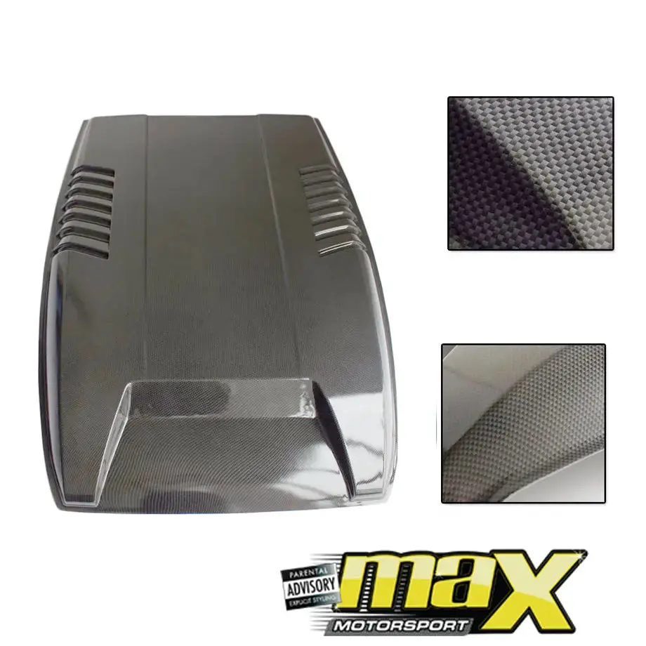 Suitable To Fit - Ranger T7 / T8 (16-On) Carbon Fibre Bonnet Scoop 1